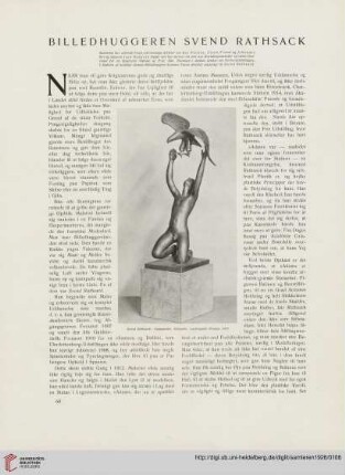 3: Billedhuggeren Svend Rathsack