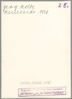Kniende, 1928, Gips