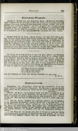 Literatur-Signale