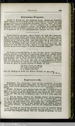Literatur-Signale