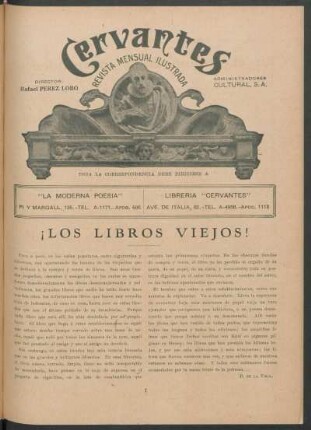 ¡Los libros viejos!