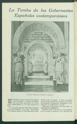 La Tumba de los Governantes Españoles contemporáneos