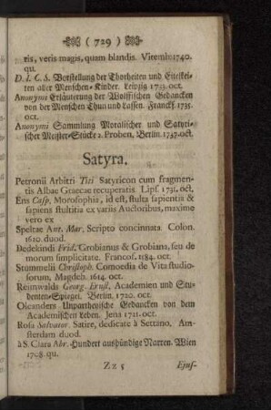 Satyra.