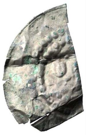 Fundmünze, Brakteat, 1250 - 1275