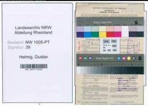 Entnazifizierung Gustav Helmig , geb. 20.02.1899 (Telegrafenleitungsaufseher)