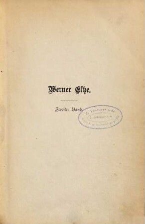Werner Eltze : Roman von E. Juncker, 2
