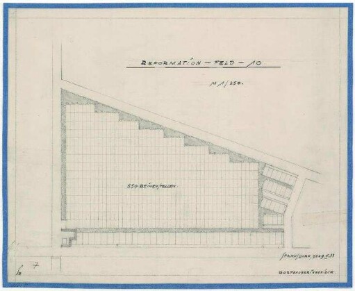 Belegungspläne Reformation (Originale) Südwestkirchhof Stahnsdorf - Feld 10 Reihenstellen