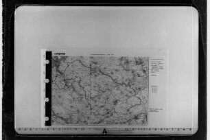 Langenau (Forstbezirksnr. 428): Bildflugnr. 258 Flugstreifen 16-20, 22, Los 10/90 Sturmbefliegung, Bildflugcode 428258018, Maßstab 1:18000