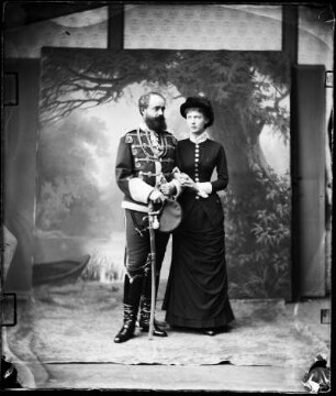 Georg zu Schaumburg-Lippe und seine Frau Marie Anna