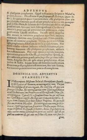 Dominica IIII. Adventus.