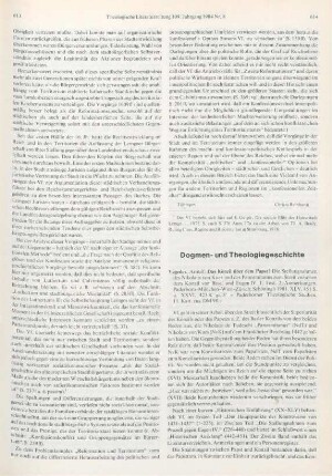 614-616 [Rezension] Das Konzil über dem Papst?
