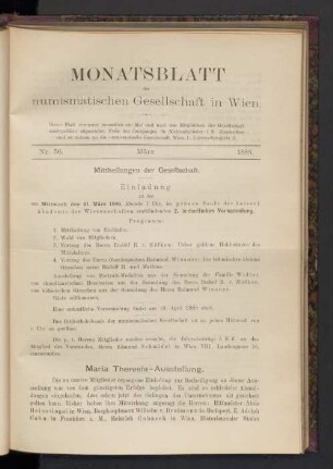 Nr. 56. März 1888