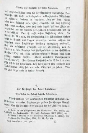 577-584 Zur Geschichte des Codex Amiatinus