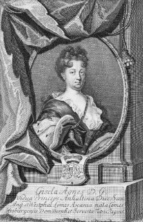 Gisela Agnes, Fürstin von Anhalt, geb. von Rath
