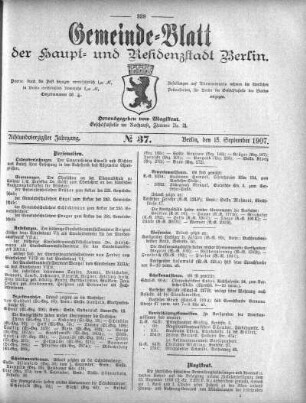 1907,37: No. 37, 15. September 1907