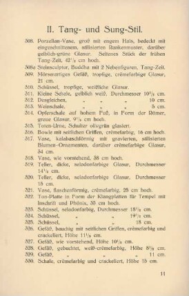 II. Tang- und Sung-Stil
