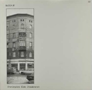 Fotografie: Dresdener Straße, Oranienplatz 14, um 1981