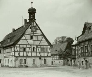 Saigerhütte Grünthal, Hammerschenke mit Glockenturm, Ansicht