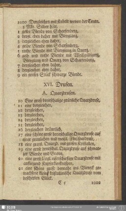 XVI. Drusen