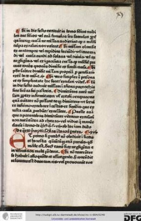 De quarto precepto scilicet habeas in honore parentes, [capitulum] xvi.