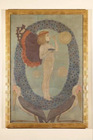 Elfen — Elfe mit Seifenblasen und Marabus