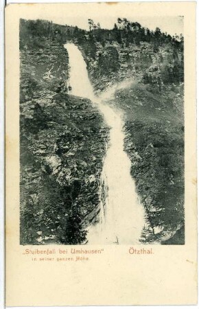 Ötztal. Stuibenfall bei Umhausen