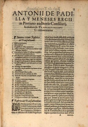 In Titulum de Transactionibus C. Commentarius
