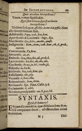 Syntaxis.