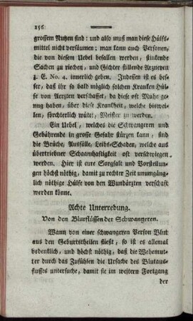 Achte Unterredung.