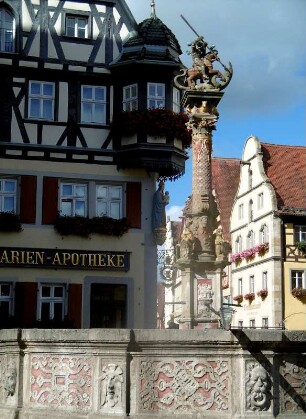 Georgsbrunnen, Rothenburg ob der Tauber
