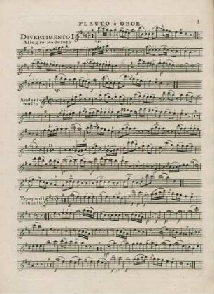 Flauto o Oboe