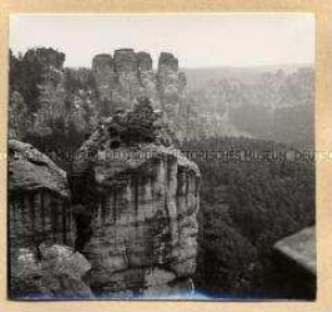 Das Elbsandsteingebirge bei der Bastei