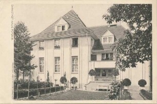 Haus Pützer (Villa mit Garten); Darmstadt, Alexandraweg 8