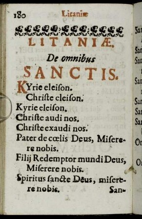 Litaniæ.