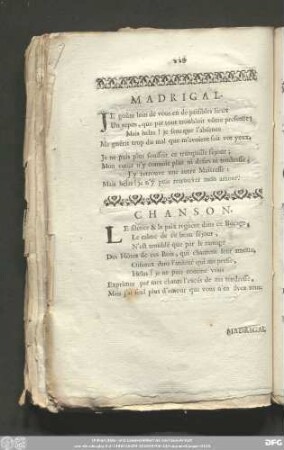 Madrigal.