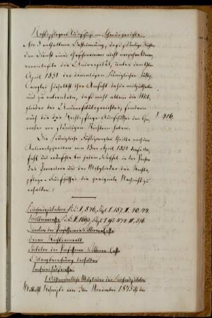 Kirchendeputation; Professorenwitwenkasse: Direktion, Rechtsanwalt, Statuten, Bilanzberechnung; Pensionshilfskasse