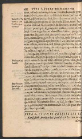 Vita S. Ivonis Presbyteri Et Confessoris ...