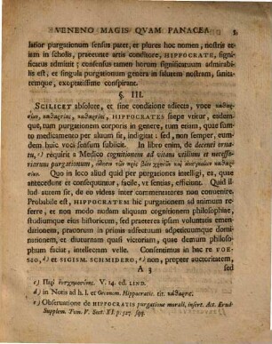 De Pvrgatione Alvi Freqventiore Veneno Magis Qvam Panacea