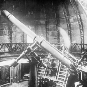 Der große Refraktor der Strassburger Sternwarte : Technikgeschichte | Astronomie | Astronomische Instrumente | Grosse Fernrohre