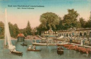 Gruß vom Charlottenhof Leipzig-Lindenau: Inh.: Robert Gullmann
