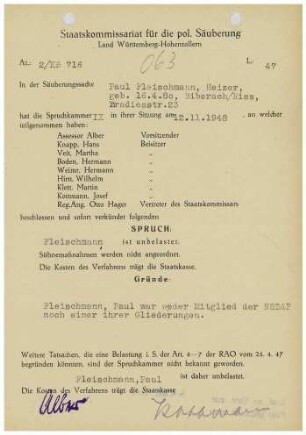 Fleischmann, Paul