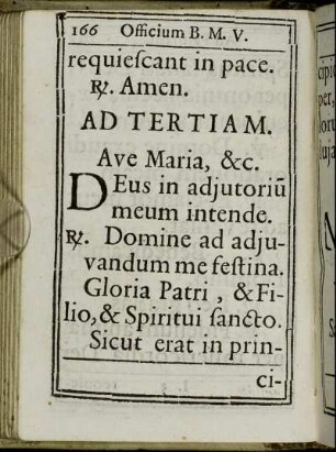 Ad Tertiam.