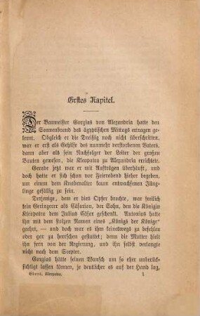 Kleopatra : Historischer Roman