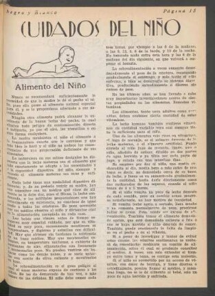 Cuidados del niño : Alimento del niño