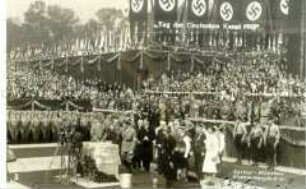 Grundsteinlegung des "Hauses der Deutschen Kunst"