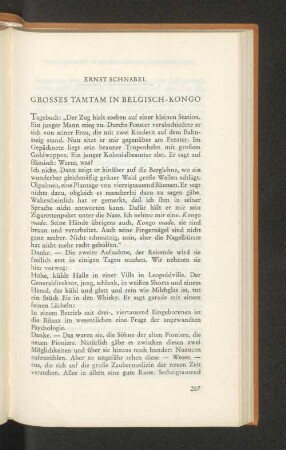 Grosses Tamtam in Belgisch-Kongo