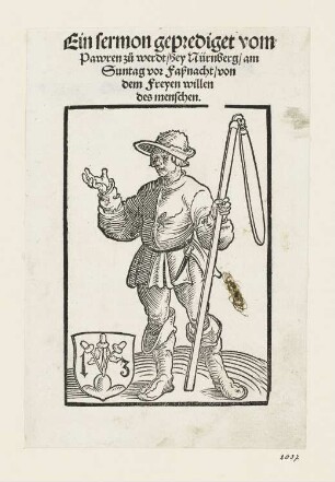 Bildnis Diephold Peringer (alias Diephold Schuster)