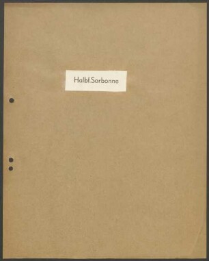 Schriftproben und Bestellungen des Schrifttyps "Sorbonne, halbfett"