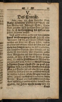95-107, V. Das Crucifix