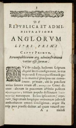 Caput Primum. - Caput XV.